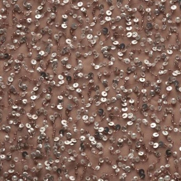 40111 Adrianna Papell Beaded Sheath Dress - Picture 4 of 4